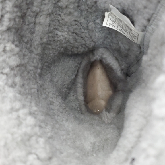 UGG Women's Plumdale Shearling Cuff Tall Suede Wool Lining Gray Boots Zip Size 7 - Picture 13 of 16